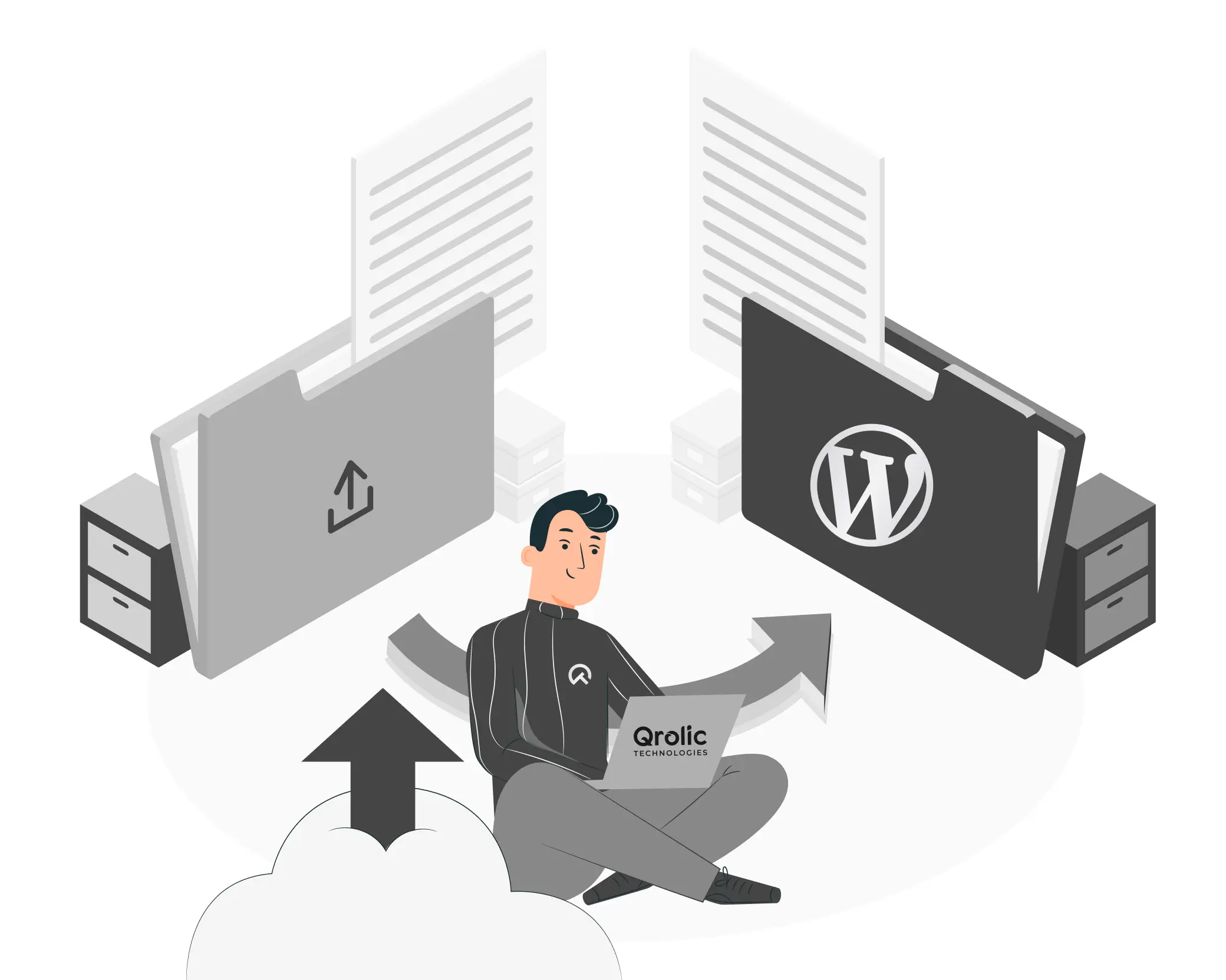 WordPress-Migration benner section image